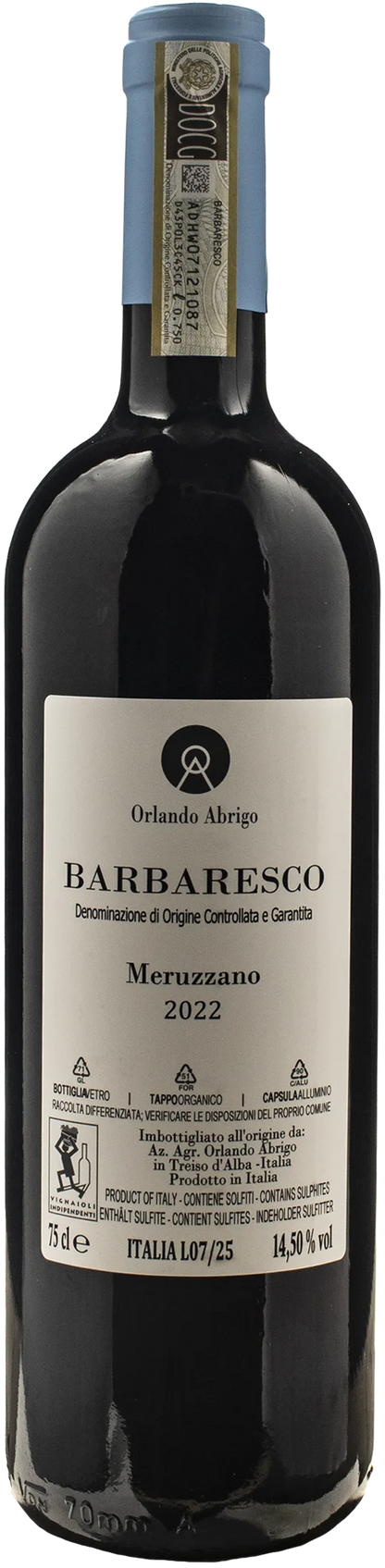 Orlando Abrigo Barbaresco Meruzzano 2022