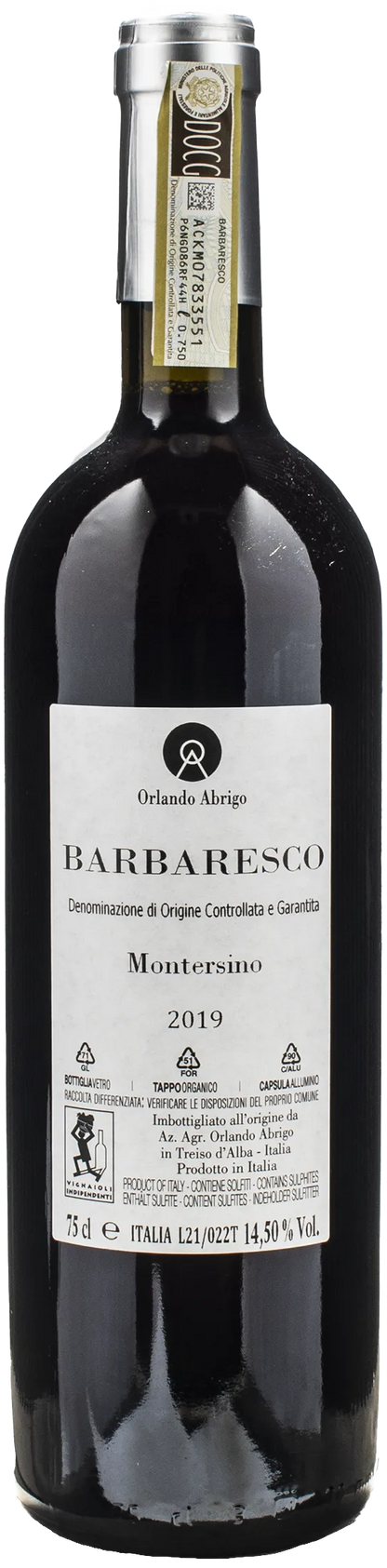 Orlando Abrigo Barbaresco Montersino 2019