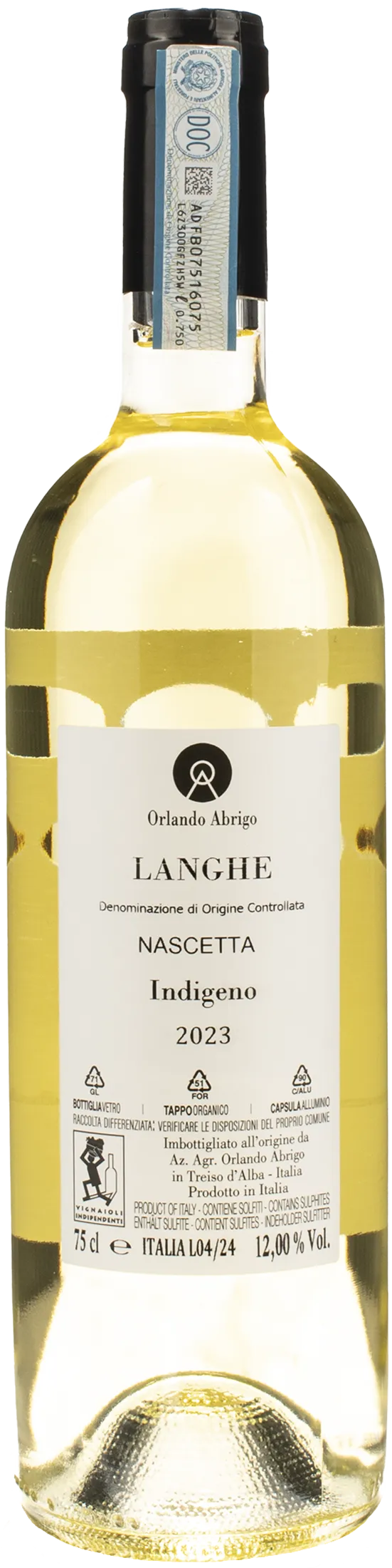 Orlando Abrigo Langhe Nascetta Indigeno 2023