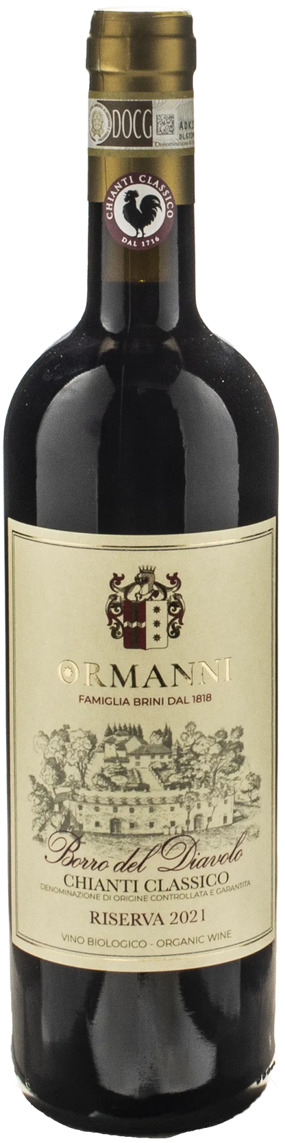 Ormanni Chianti Classico Borro del Diavolo Riserva 2021