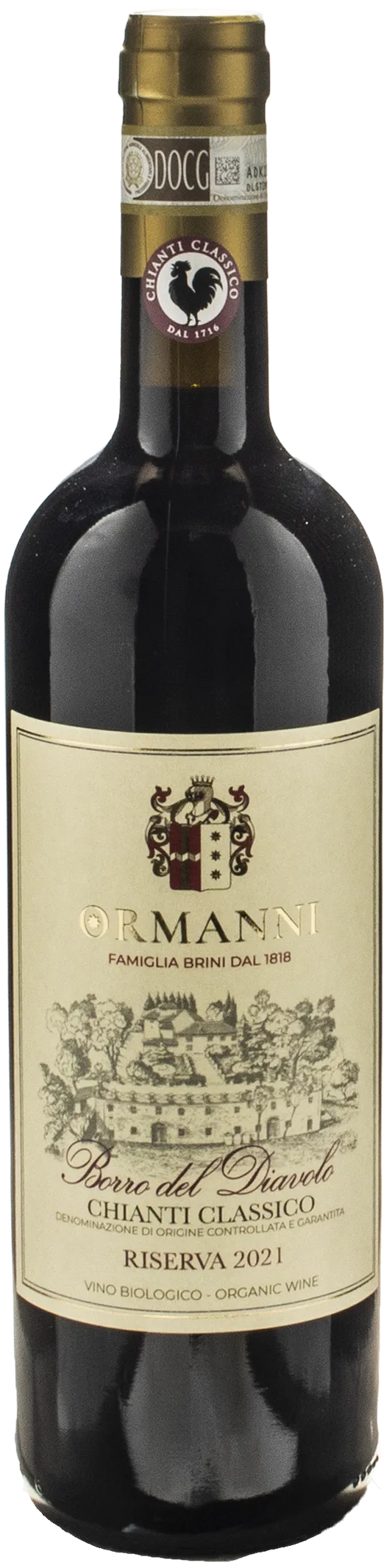 Ormanni Chianti Classico Borro del Diavolo Riserva 2021