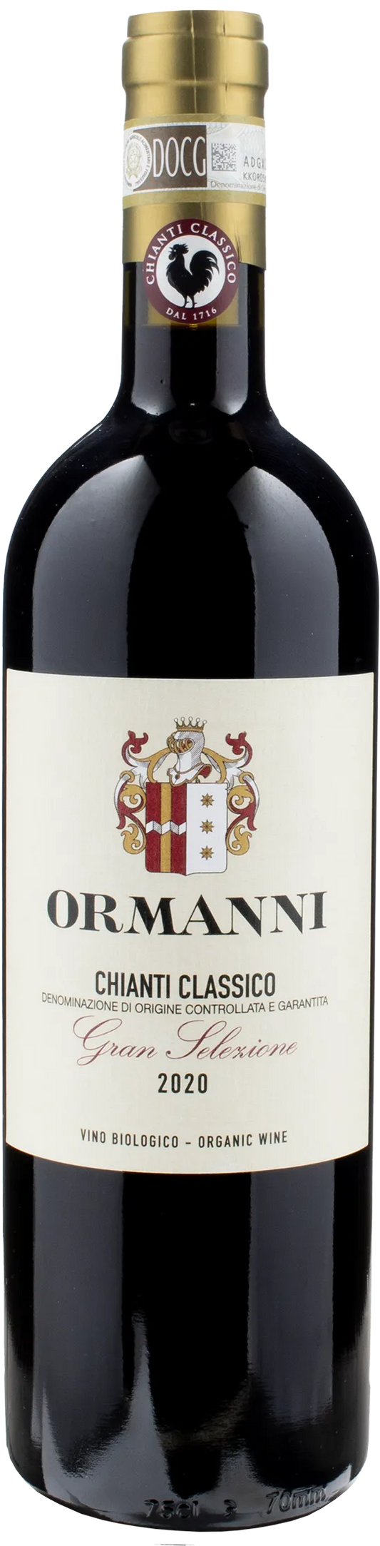 Ormanni Chianti Classico Gran Selezione Etichetta Storica 2020