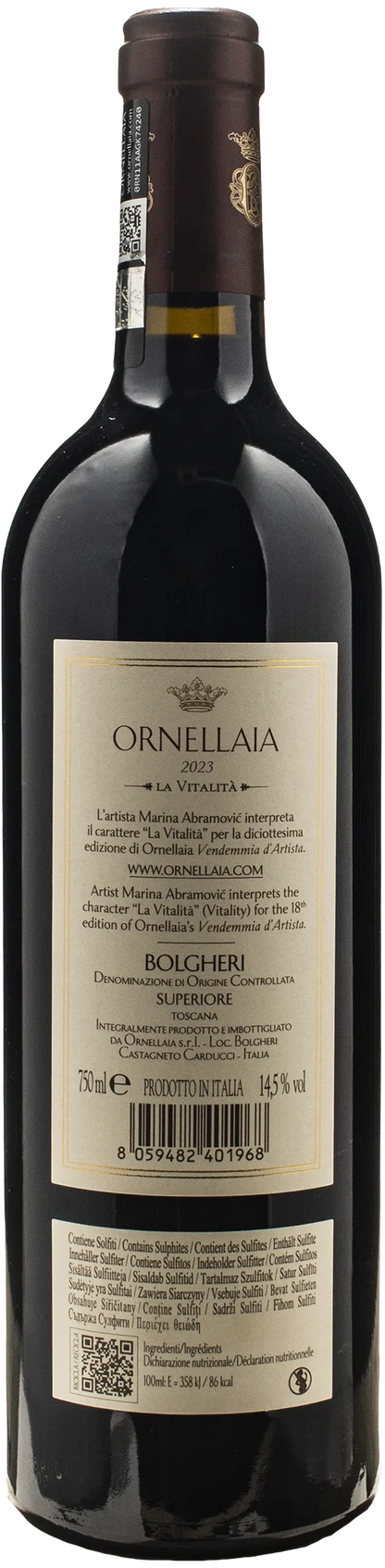 Ornellaia Bolgheri Rosso Superiore La Vitalita 2023
