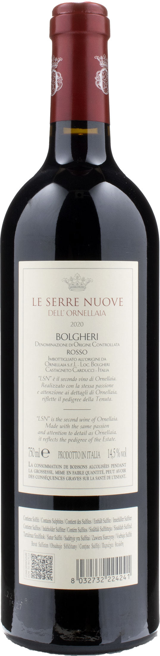 Ornellaia Le Serre Nuove dell'Ornellaia 2020