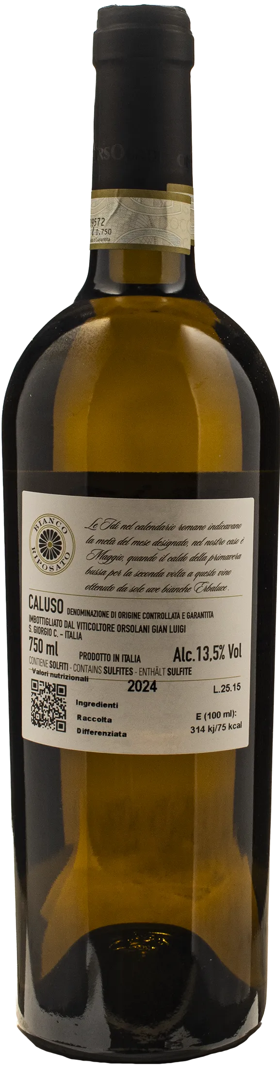 Orsolani Erbaluce di Caluso Idi di Maggio 2024