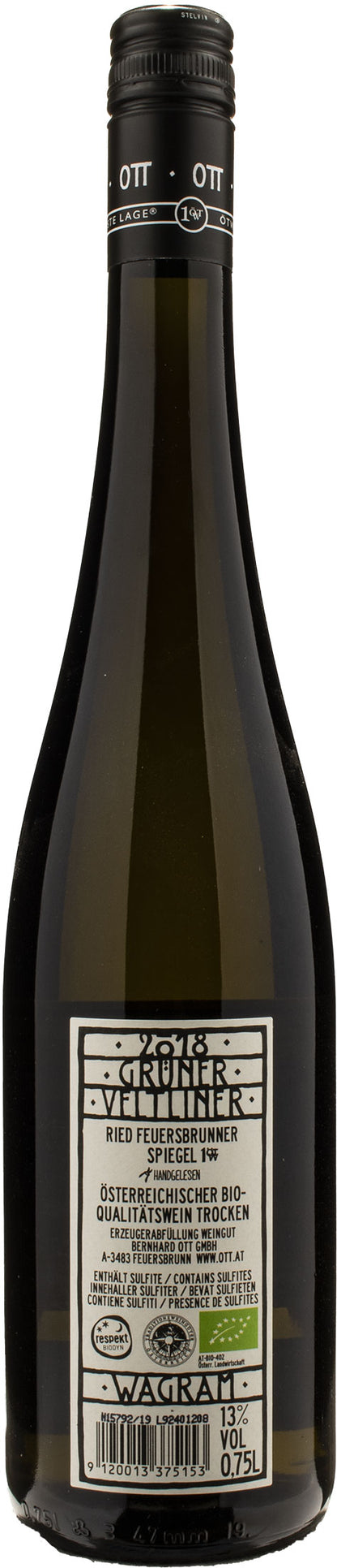 Ott Gruner Veltliner Ried Feuersbrunn Spiegel Wagram 2018