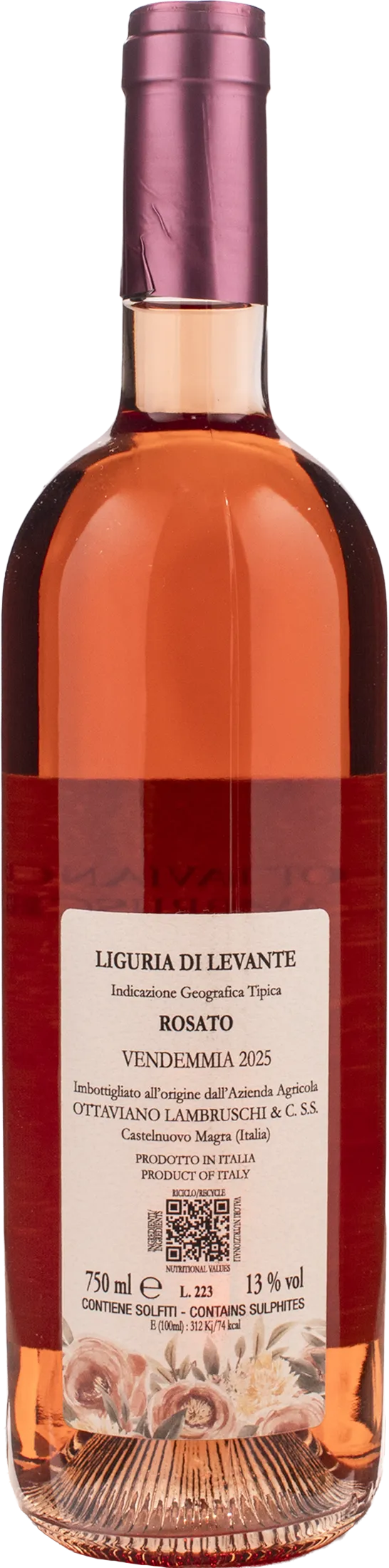 Ottaviano Lambruschi Liguria di Levante Rosato Le Due Rose 2025