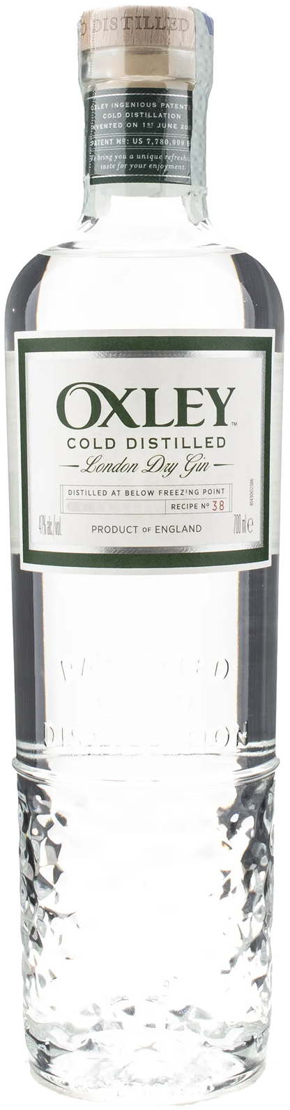 Oxley Cold Distilled London Dry Gin 0.7L