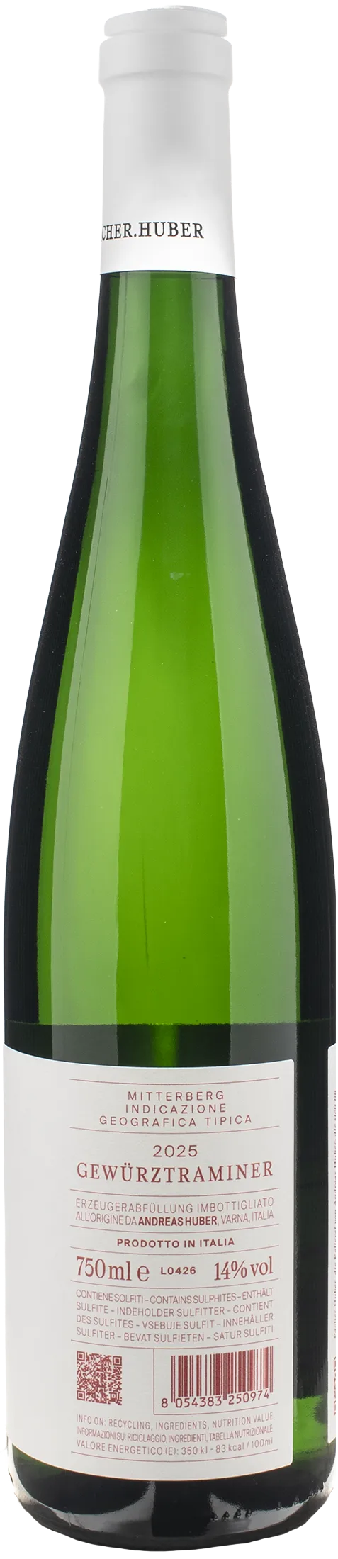 Pacher Hof Huber Gewurztraminer 2025
