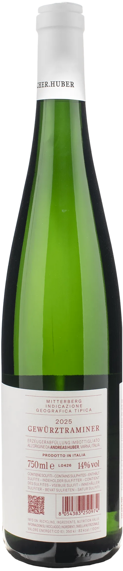 Pacher Hof Huber Gewurztraminer 2025