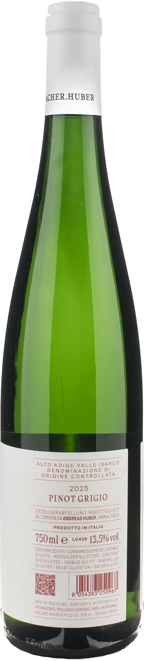 Pacher Hof Huber Valle Isarco Pinot Grigio 2025