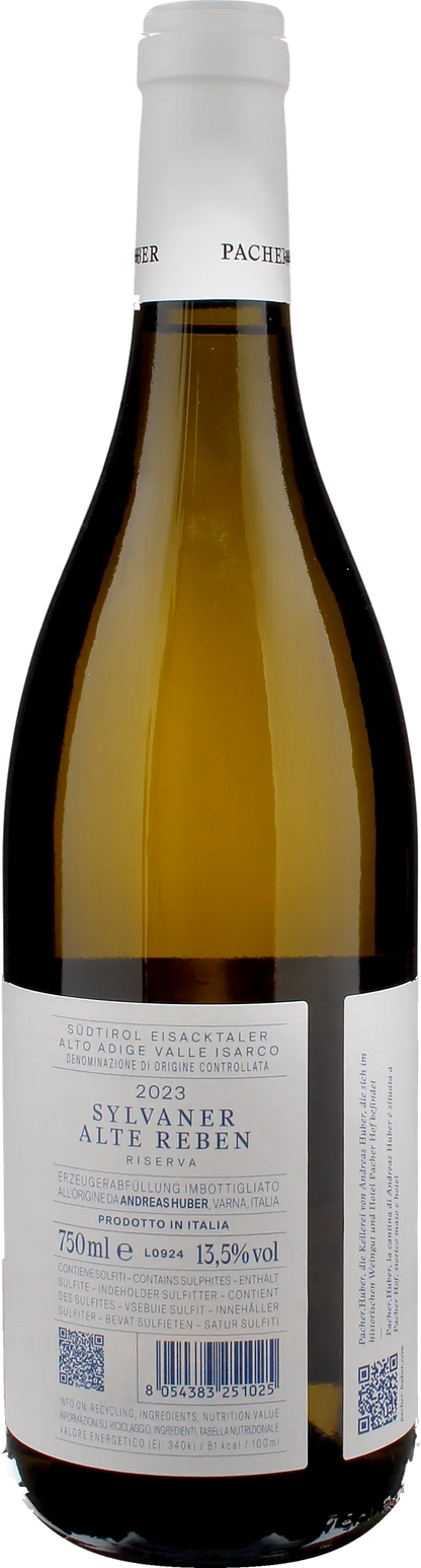 Pacher Hof Huber Valle Isarco Sylvaner Alte Reben Riserva 2023