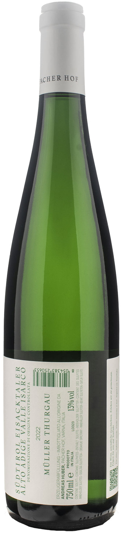 Pacher Hof Valle Isarco Muller Thurgau 2022