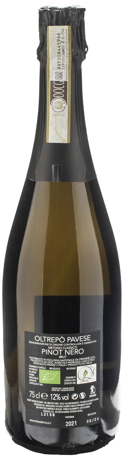 Padroggi O.P. Pinot Nero Metodo Classico Brut 2021