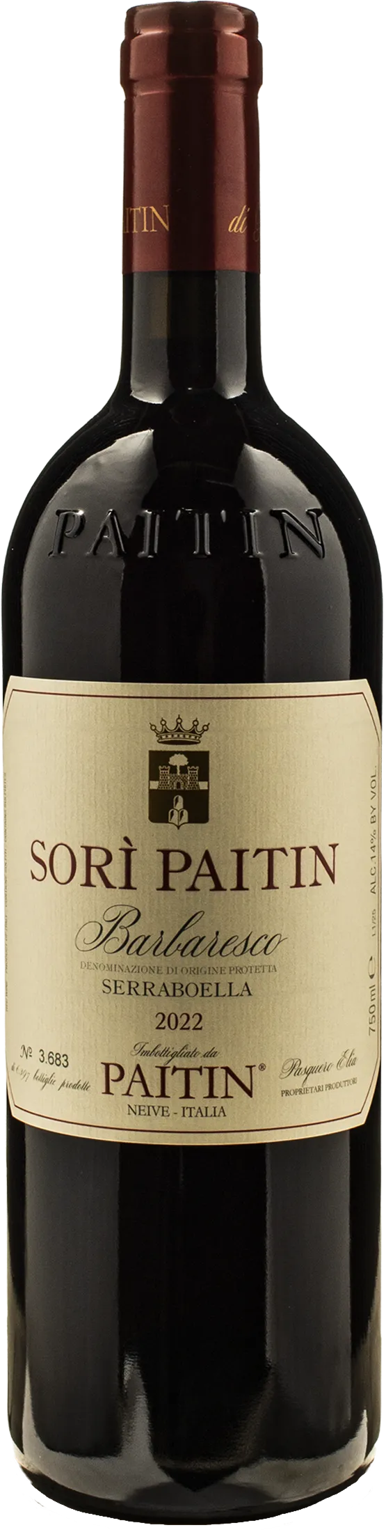 Paitin Barbaresco Sori Paitin Serraboella 2022