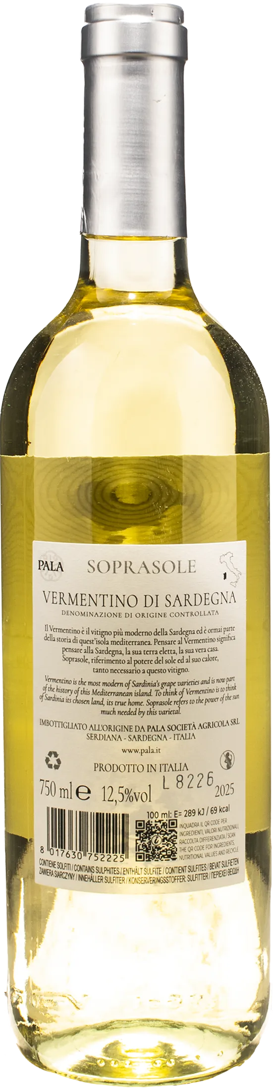 Pala Vermentino di Sardegna Soprasole 2025