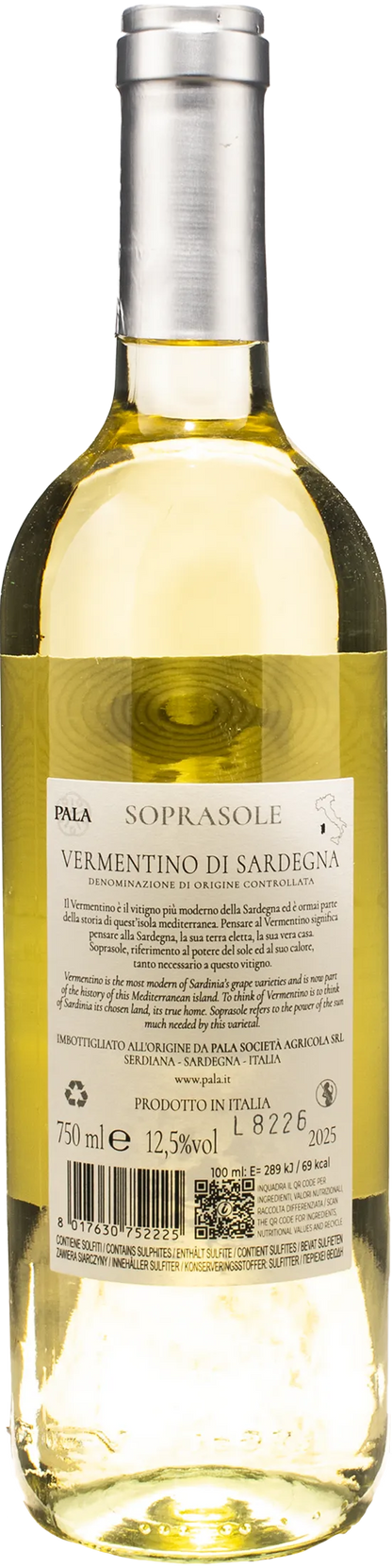 Pala Vermentino di Sardegna Soprasole 2025