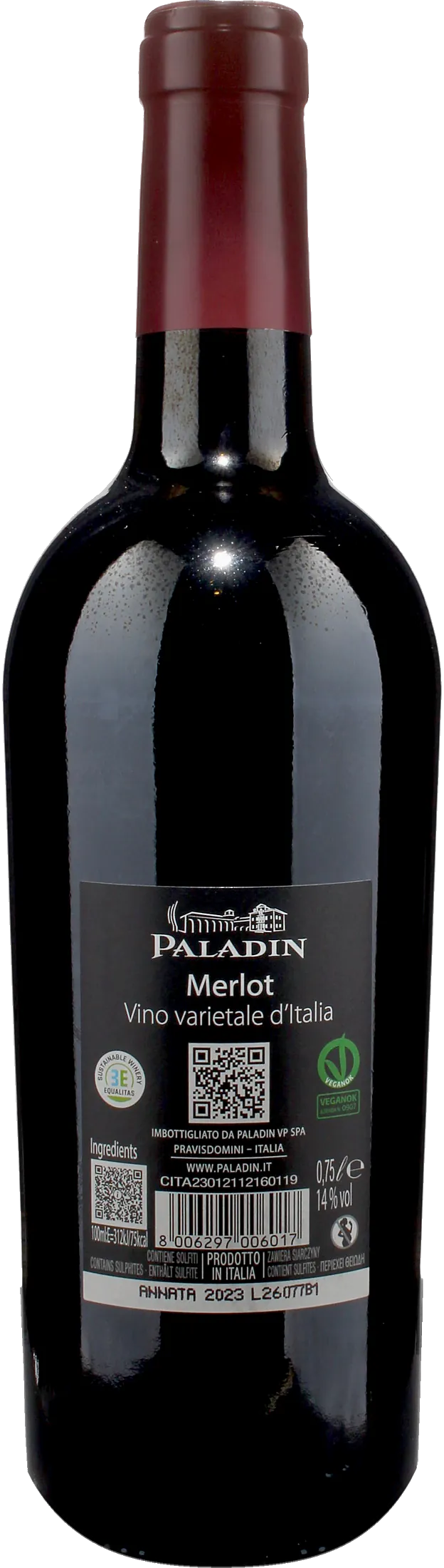 Paladin Merlot Drago Rosso 2023