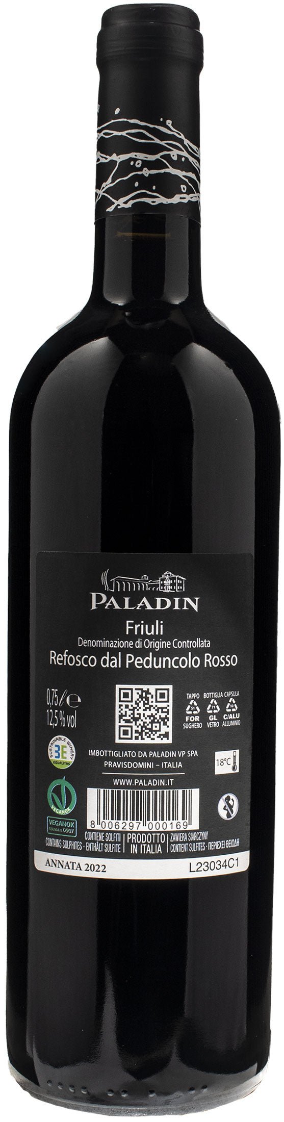 Paladin Refosco dal Peduncolo Rosso 2022