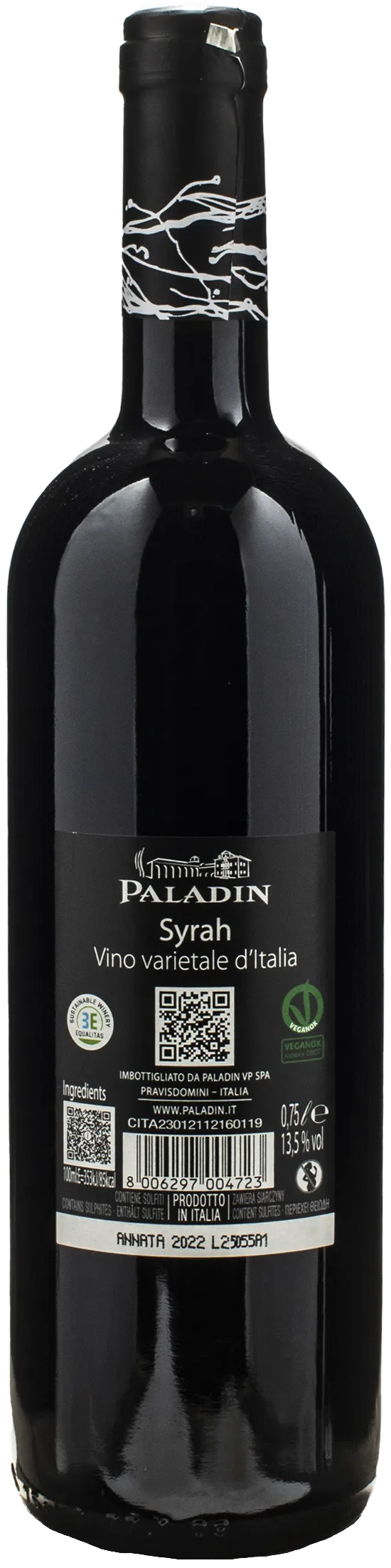 Paladin Syrah 2022