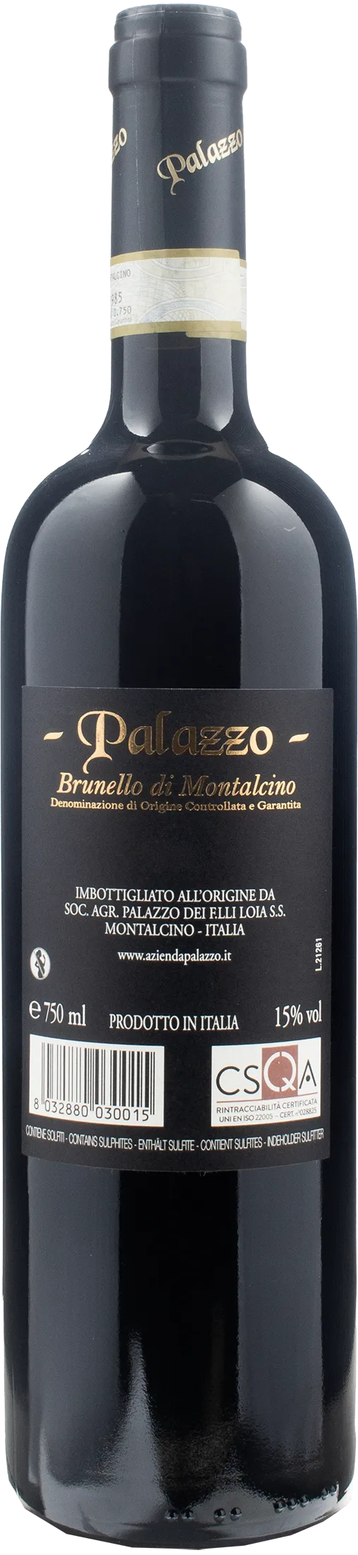 Palazzo Brunello di Montalcino 2017