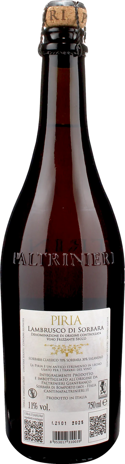 Paltrinieri Lambrusco di Sorbara Piria 2025