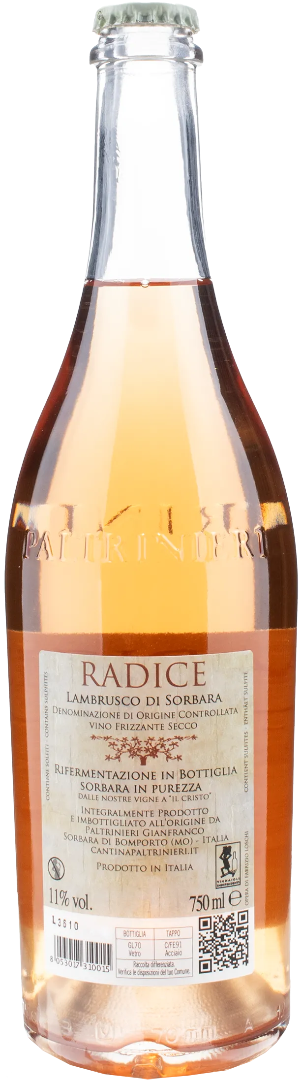 Paltrinieri Lambrusco Radice 2022