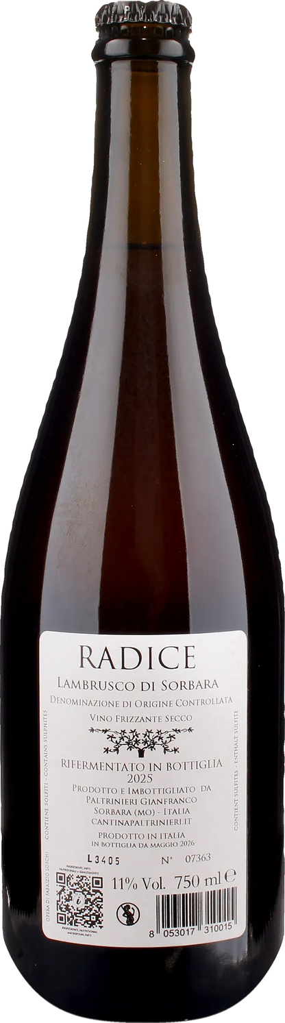 Paltrinieri Lambrusco Radice 2025