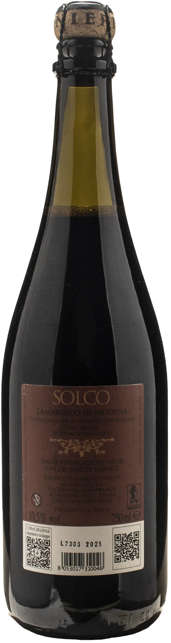 Paltrinieri Lambrusco Solco 2025