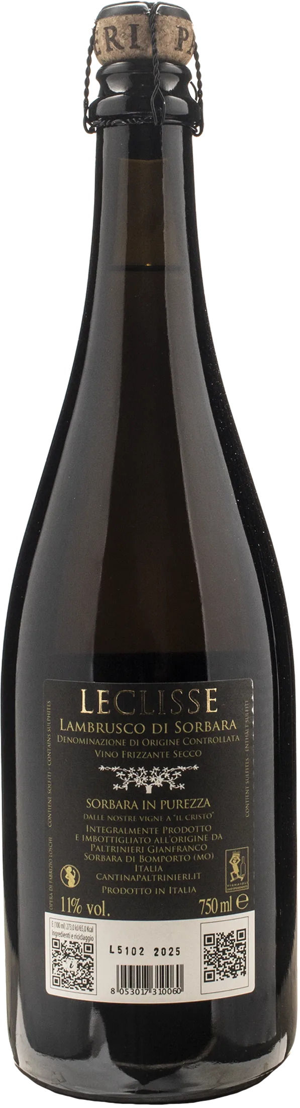 Paltrinieri Lambrusco Sorbara Leclisse 2025