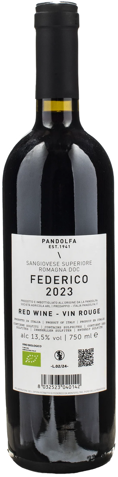 Pandolfa Sangiovese Superiore Federico 2023