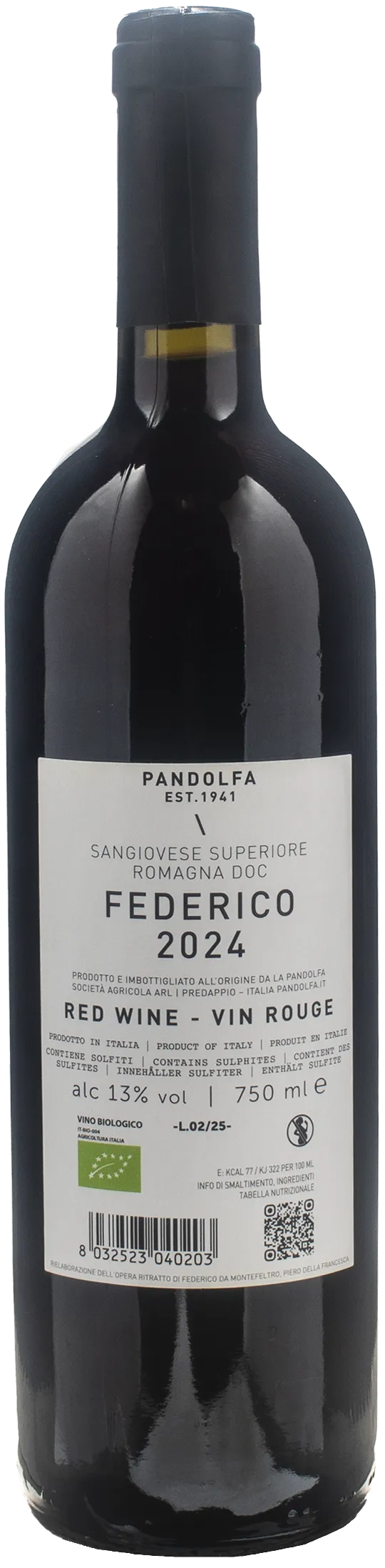 Pandolfa Sangiovese Superiore Federico 2024