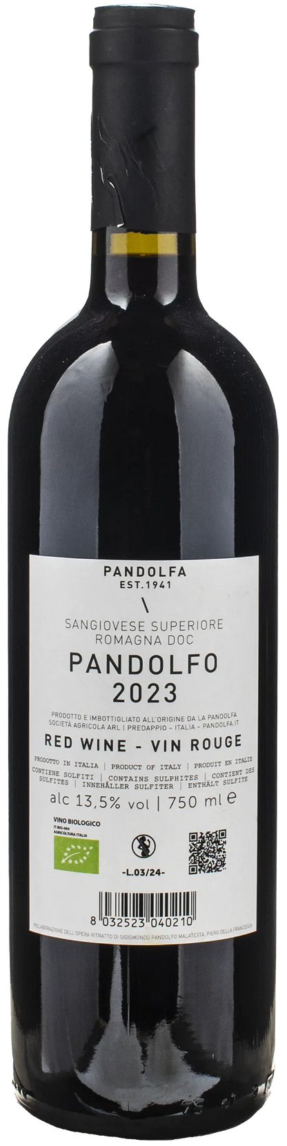 Pandolfa Sangiovese Superiore Pandolfo 2023