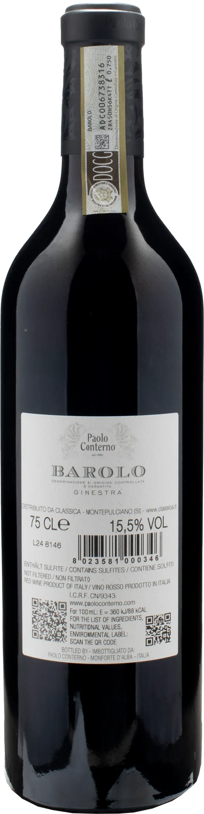 Paolo Conterno Barolo Ginestra 2020