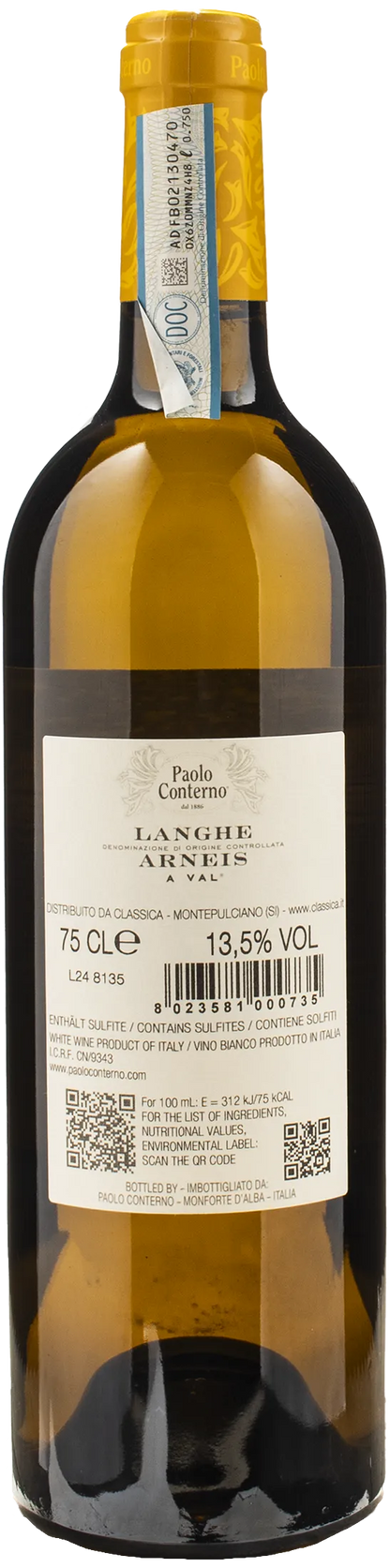 Paolo Conterno Langhe Arneis A Val 2023