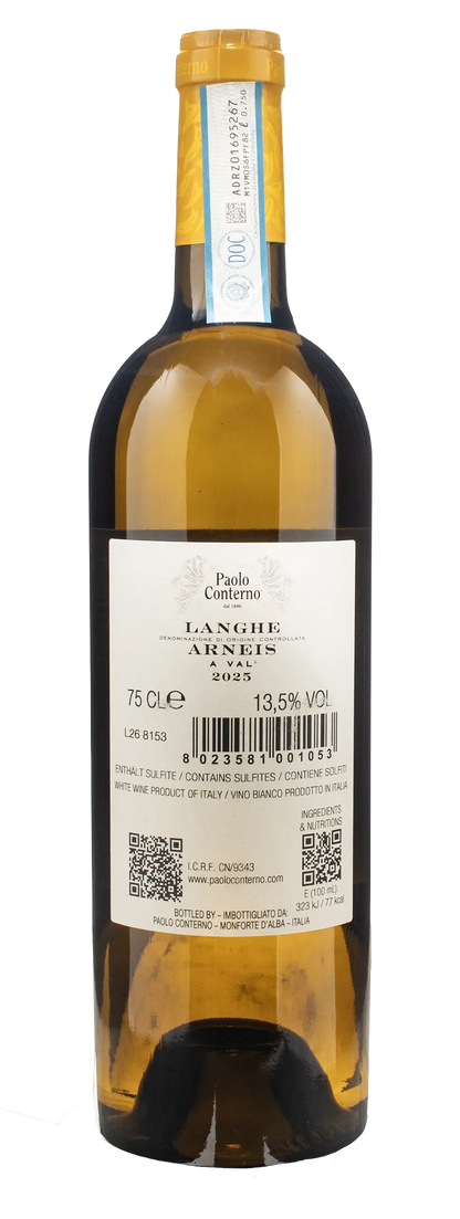 Paolo Conterno Langhe Arneis A Val 2025