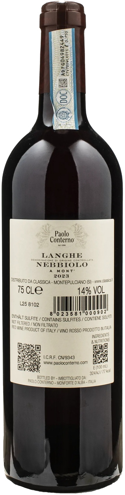 Paolo Conterno Langhe Nebbiolo A Mont 2023