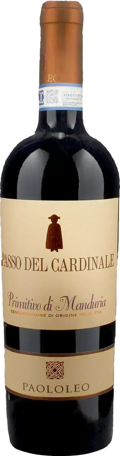Paolo Leo Primitivo Manduria Passo del Cardinale 2024