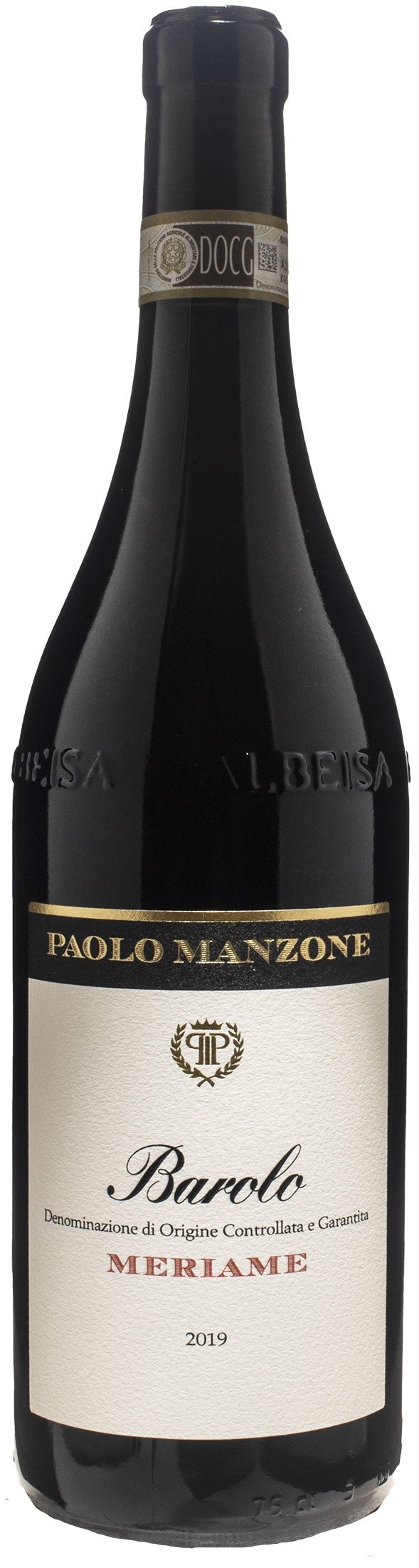 Paolo Manzone Barolo Meriame 2019