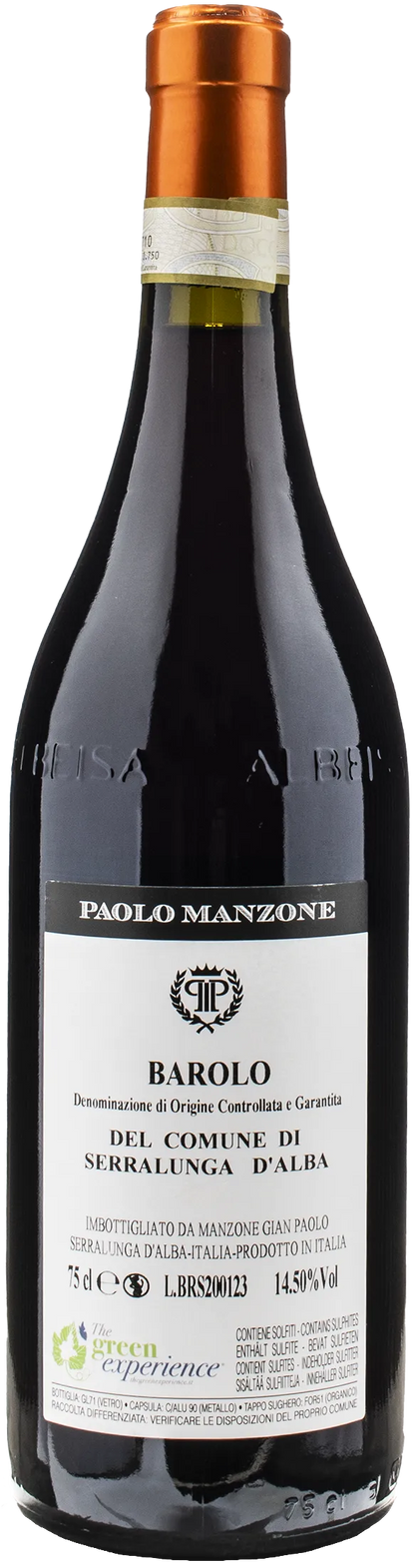 Paolo Manzone Barolo Serralunga d'Alba 2020
