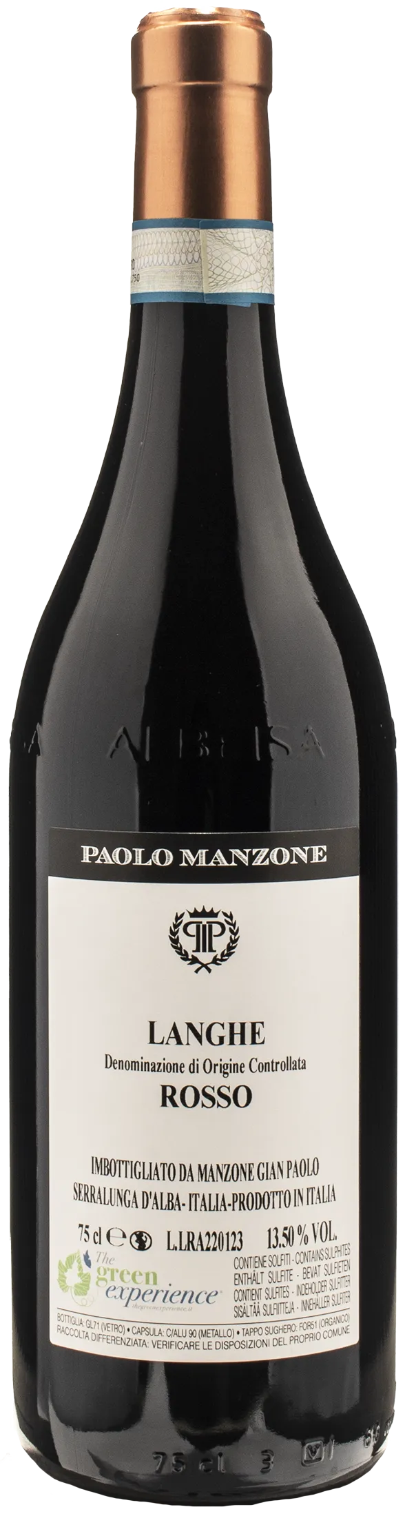 Paolo Manzone Langhe Rosso Ardì 2022
