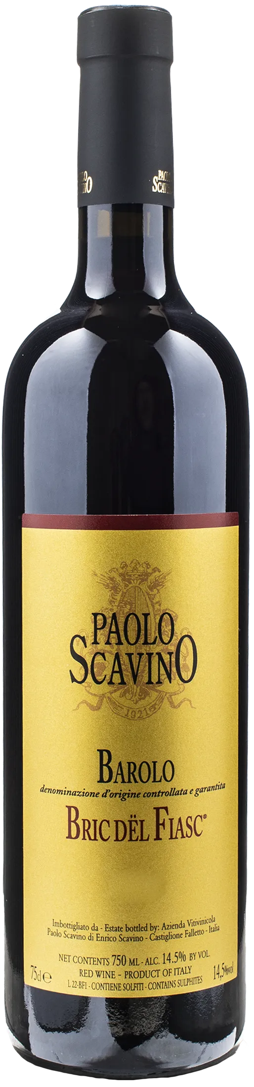 Paolo Scavino Barolo Bric del Fiasc 2020