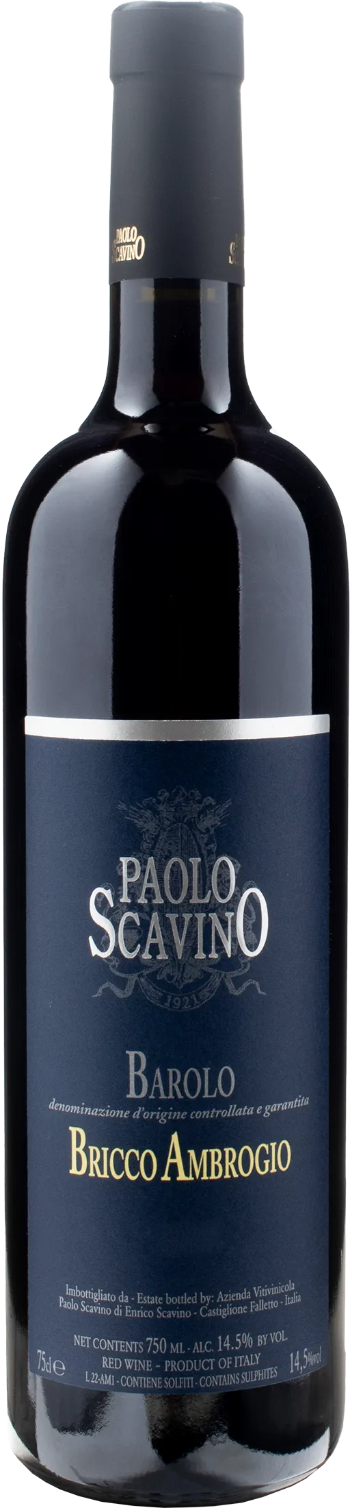 Paolo Scavino Barolo Bricco Ambrogio 2020