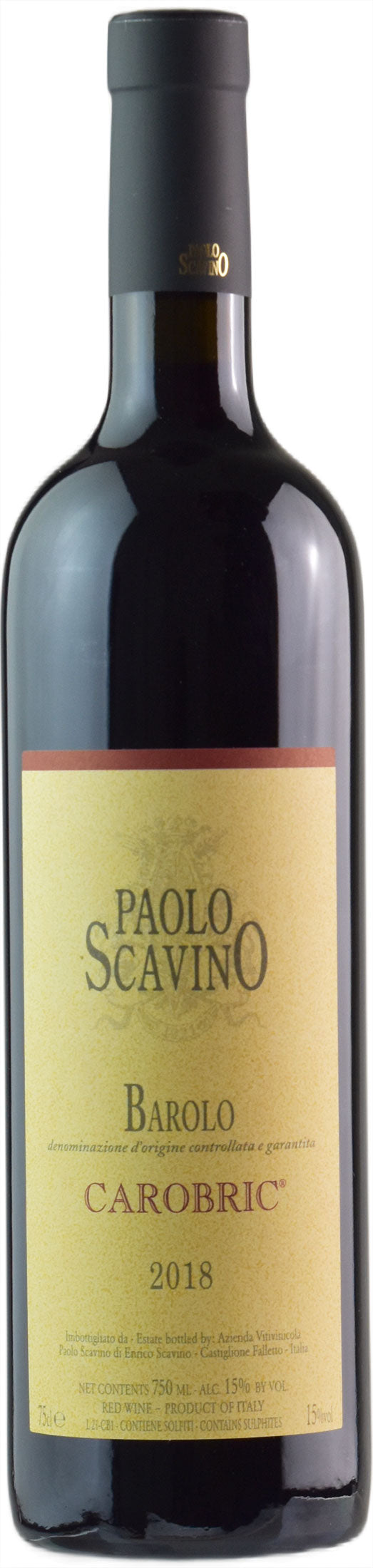Paolo Scavino Barolo CaroBric 2018