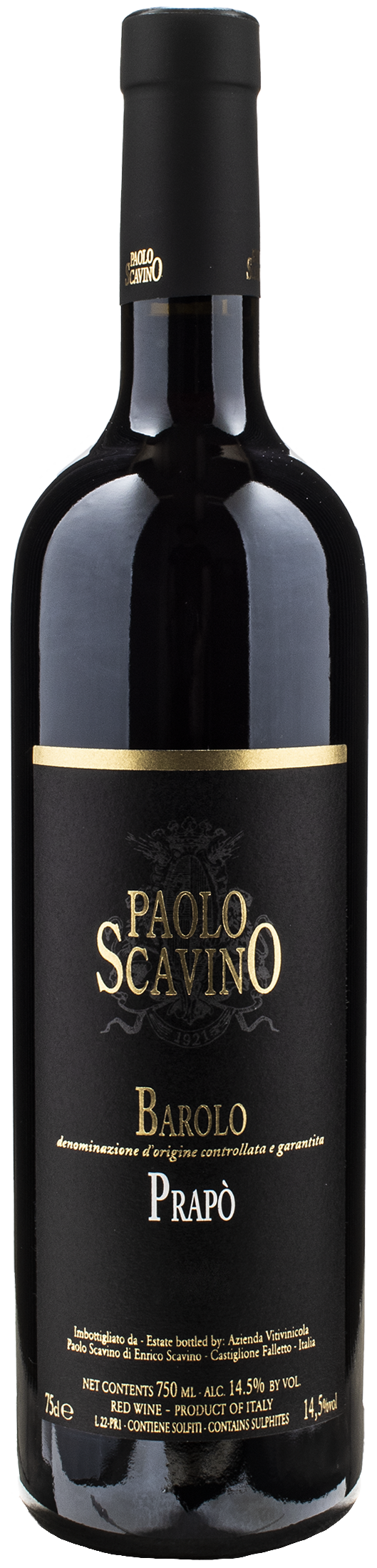 Paolo Scavino Barolo Prapo 2020