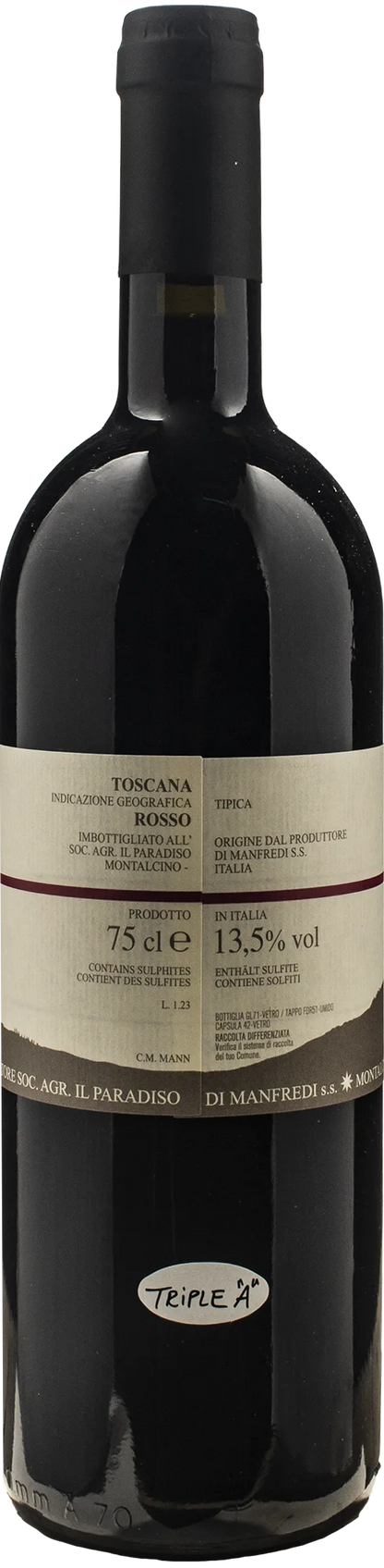Paradiso di Manfredi Toscana Rosso 2019