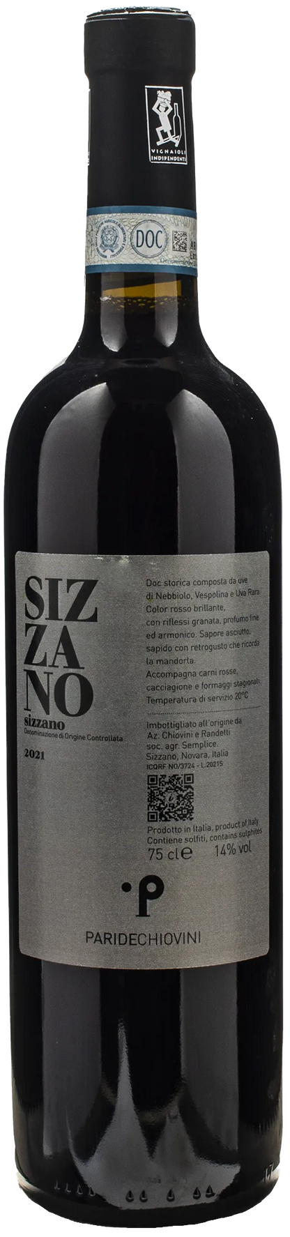 Paride Chiovini Sizzano 2021