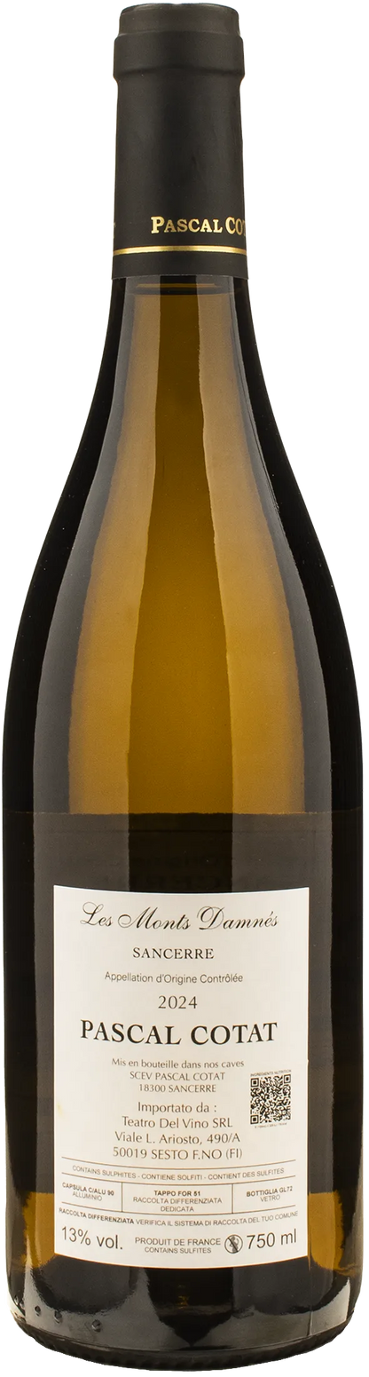 Pascal Cotat Sancerre Blanc Les Monts Damnes 2024
