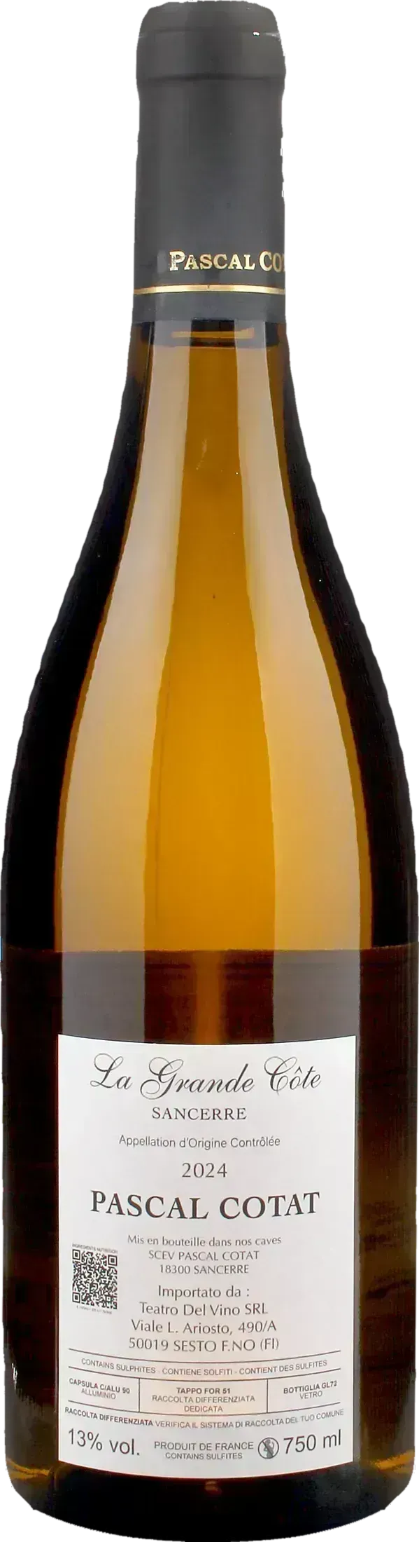 Pascal Cotat Sancerre Grande Cote 2024
