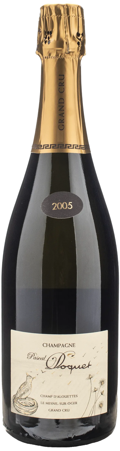 Pascal Doquet Champagne Le Mesnil sur Oger Champ d’Alouettes Grand Cru Extra Brut 2005